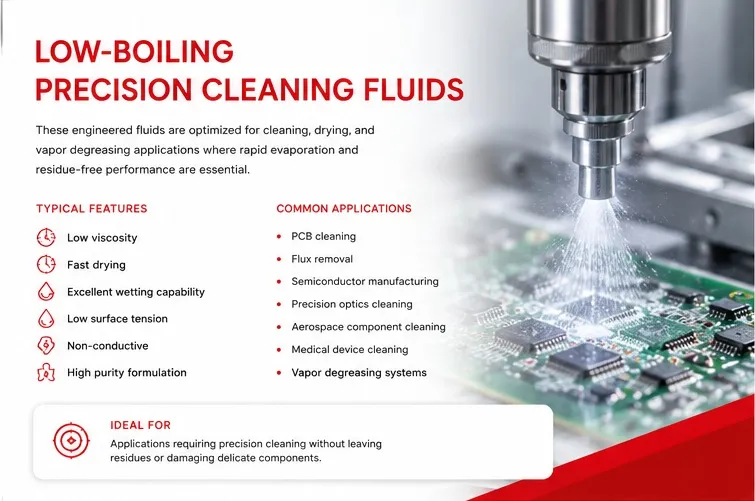 Low Boiling Precision Fluids